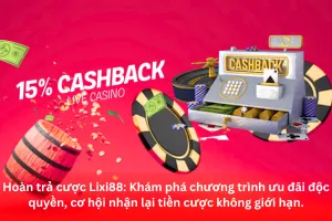 Bài viết về khuyến mãi Hoàn trả cược Lixi88