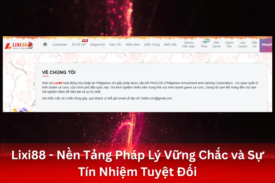 Nền Tảng Pháp Lý Vững Chắc và Sự Tín Nhiệm Tuyệt Đối